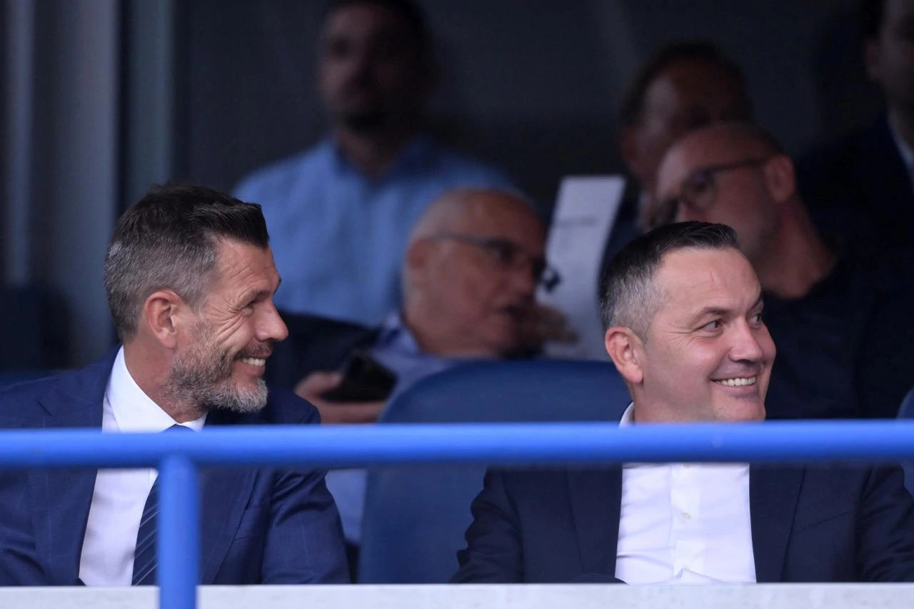 Boban i Kustić u svečanoj loži Maksimira, Foto: Igor Soban/pixsell