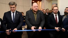 Plenković, Stefančuk i Tomašević svečano otvorili Ukrajinski dom