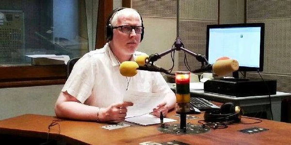 Mario Battifiaca u našem studiju (Foto: Lucijan Kostrenčić/Radio Rijeka)