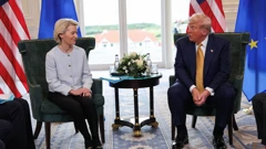 Ursula von der Leyen i Donald Trump