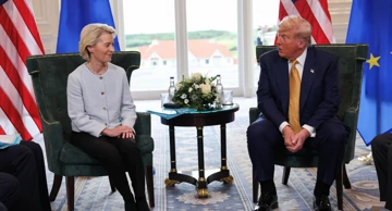 Ursula von der Leyen i Donald Trump
