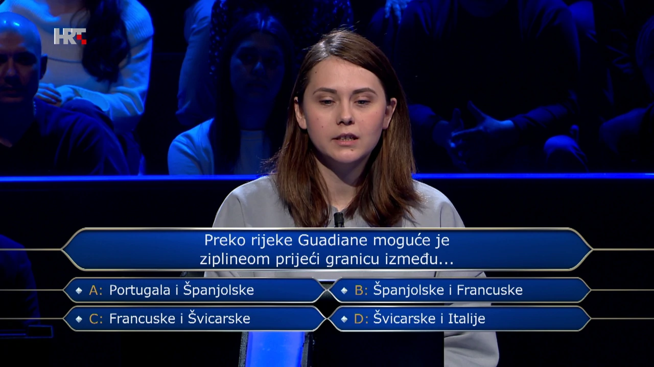 Korina Hrkać, Foto: Tko želi biti milijunaš/HRT