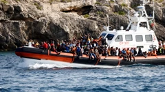 Migranti na otoku Lampedusi