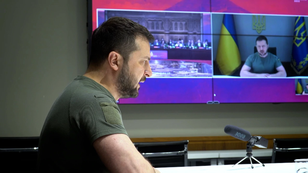 Zelenski se obraća skupu G20