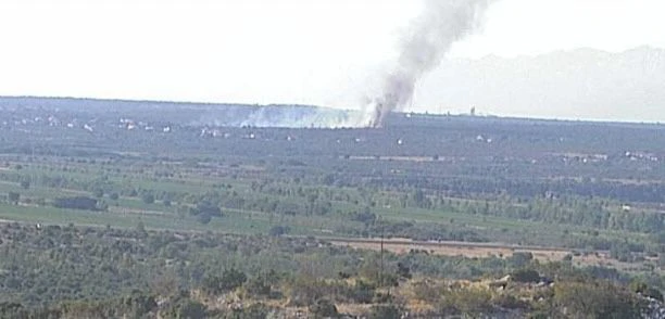 Lokalizirani požari kod Svetvinčenta i kod Škabrnje