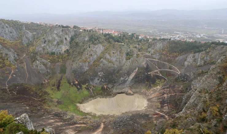 Presušilo Modro jezero