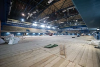 Radovi u Domu sportova  , Foto: Davor Puklavec /PIXSELL