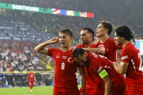 Turski igrači slave gol, Foto: Wolfgang Rattay/REUTERS
