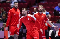 Zagrijavanje uoči utakmice Slovenija - Hrvatska, Foto: Sanjin Strukic/PIXSELL