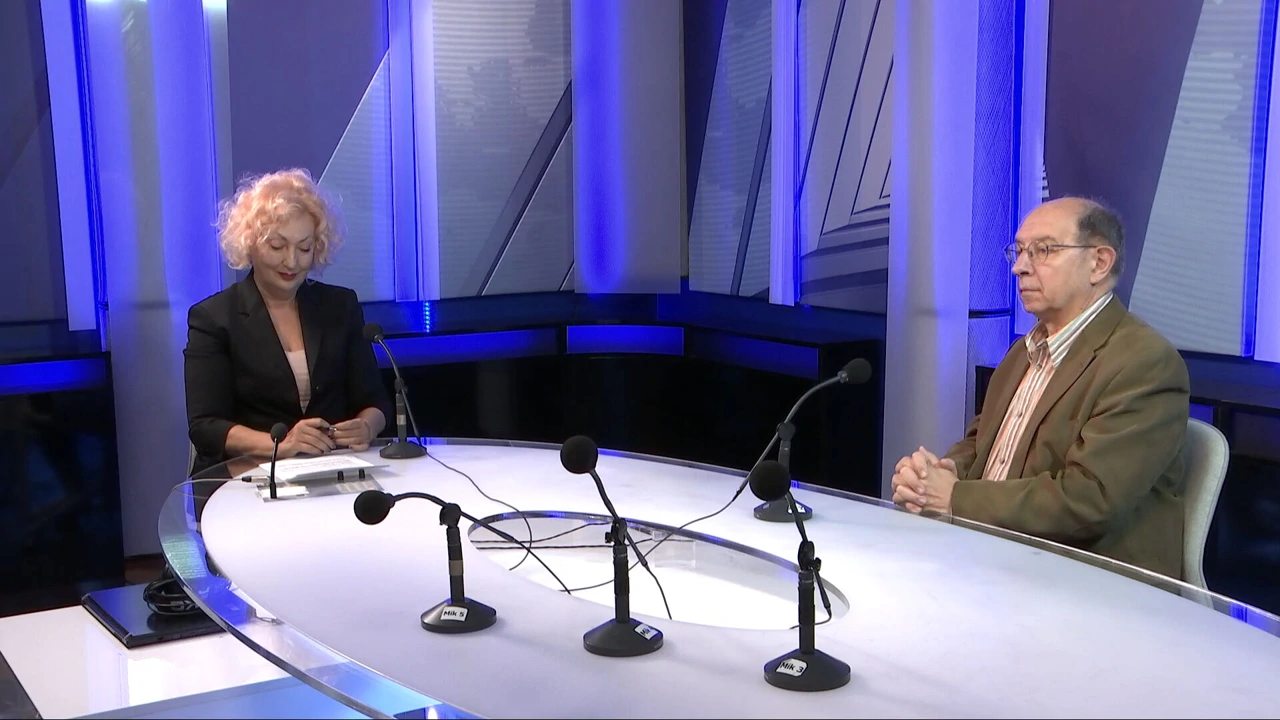 Božo Kovačević u Intrvjuu tjedna, Foto: HRT/HRT