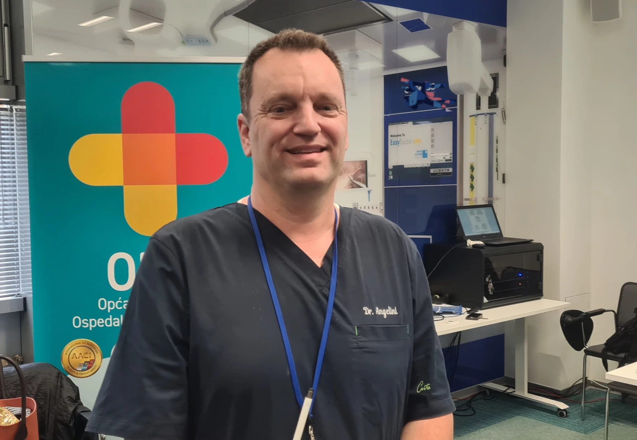 Ravnatelj Opće bolnice Pula, dr. Andrej Angelini