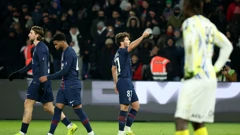 Slavlje nogometaša PSG-a