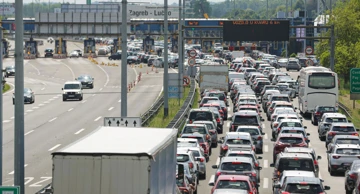 Na autocesti se poslijepodne očekuje gust promet i zastoji, arhiva