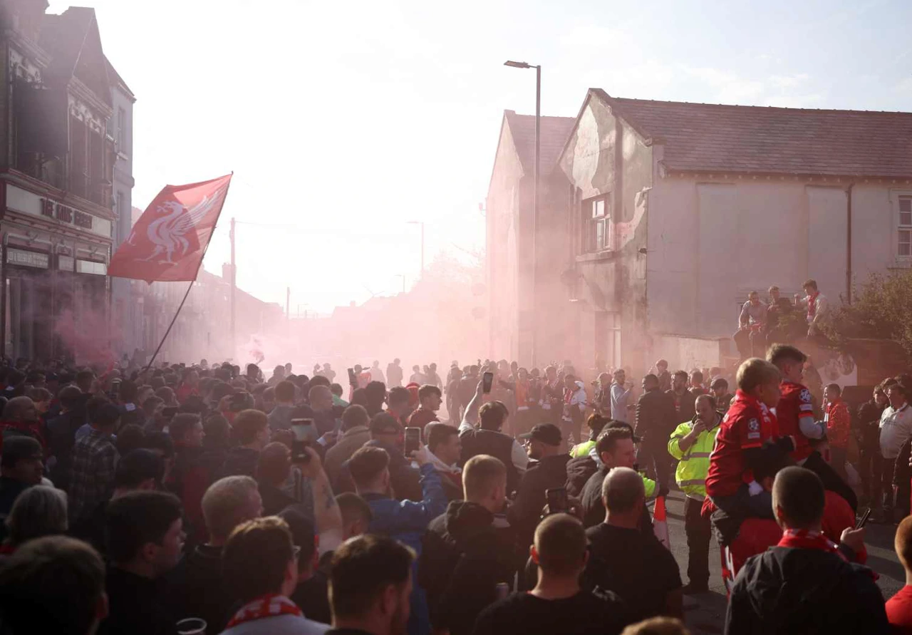 Navijači Liverpoola uoči dvoboja s Villarrealom, Foto: Phil Noble/REUTERS