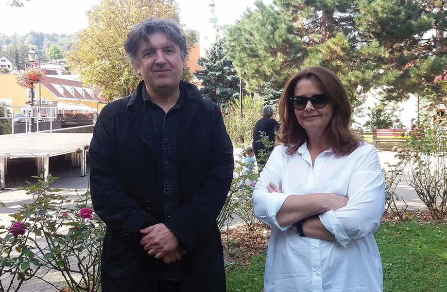 Srećko Bradić i Renata Glojnarić - umjetnički ravnatelj i izvršna producentica Samoborske glazbene jeseni