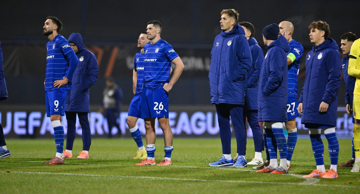 Tuga igrača Dinama nakon poraza 