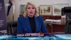 Epidemiologinja Darija Kisić Tepavčević, članica Kriznog stožera Srbije , Foto: Agenda:Svijet/HTV/HRT