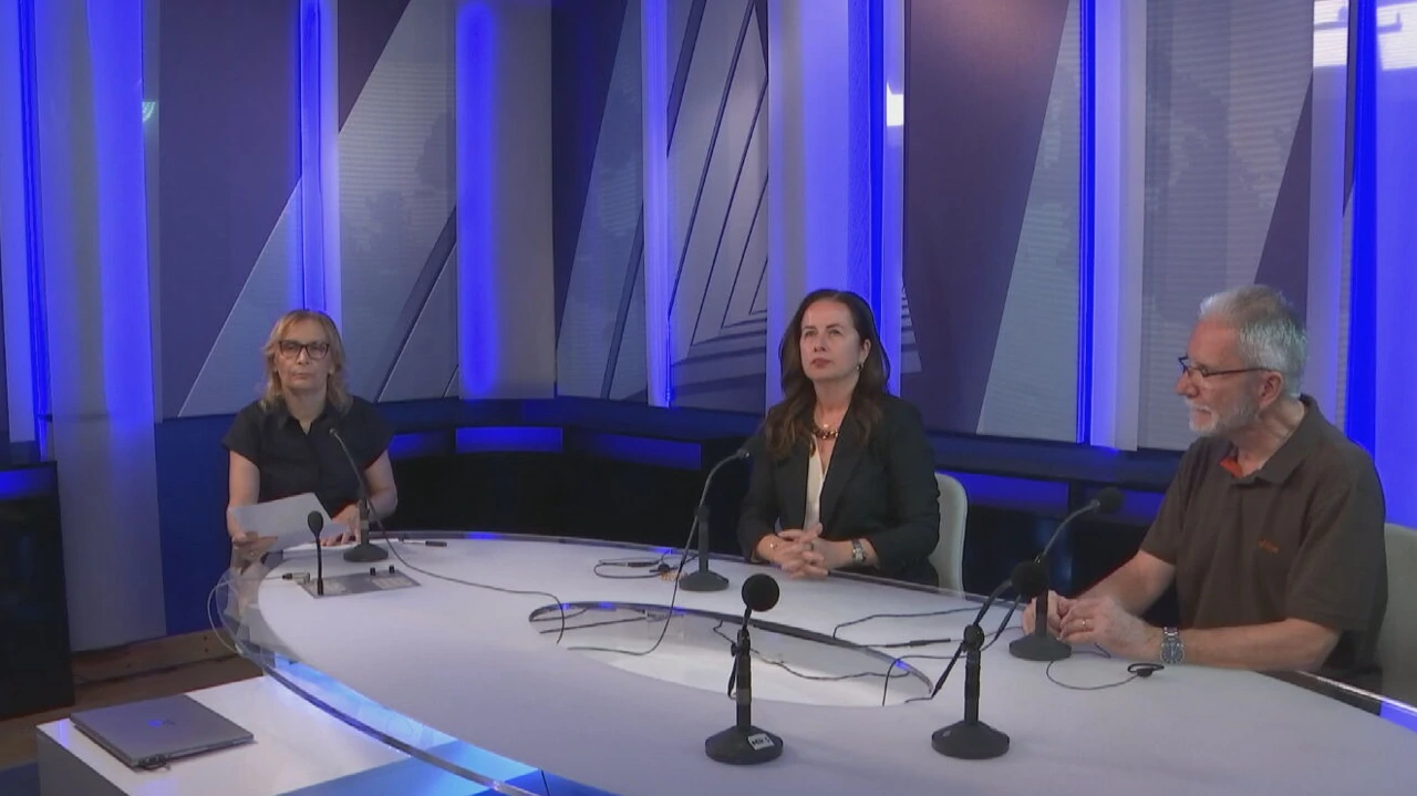 Gosti u studiju "U mreži prvog", Irena Weber i Krešimir Sever