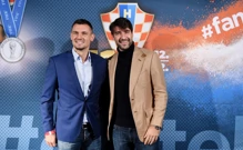 Dejan Lovren i Vedran Ćorluka, Foto: Marko Lukunić/PIXSELL