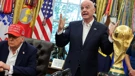 Donald Trump i Gianni Infantino u Ovalnom uredu