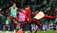 Zagrijavanje igrača Bayerna uoči utakmice sa Celticom, Foto: Lee Smith/Action Images via Reuters