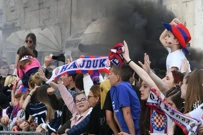 Doček juniora Hajduka na Rivi, Foto: Josko Ponos/CROPIX