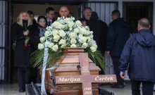 Sprovod Marijana Čerčeka, Foto: Josip Bandić/CROPIX