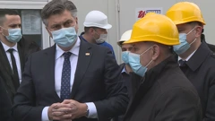 Premijer Plenković u posjetu gradilištu Veteranskog centra
