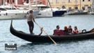 Venecijanska gondola zaplovila lošinjskom uvalom