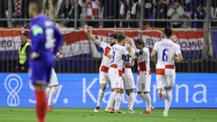 Slavlje Vatrenih nakon gola Perišića