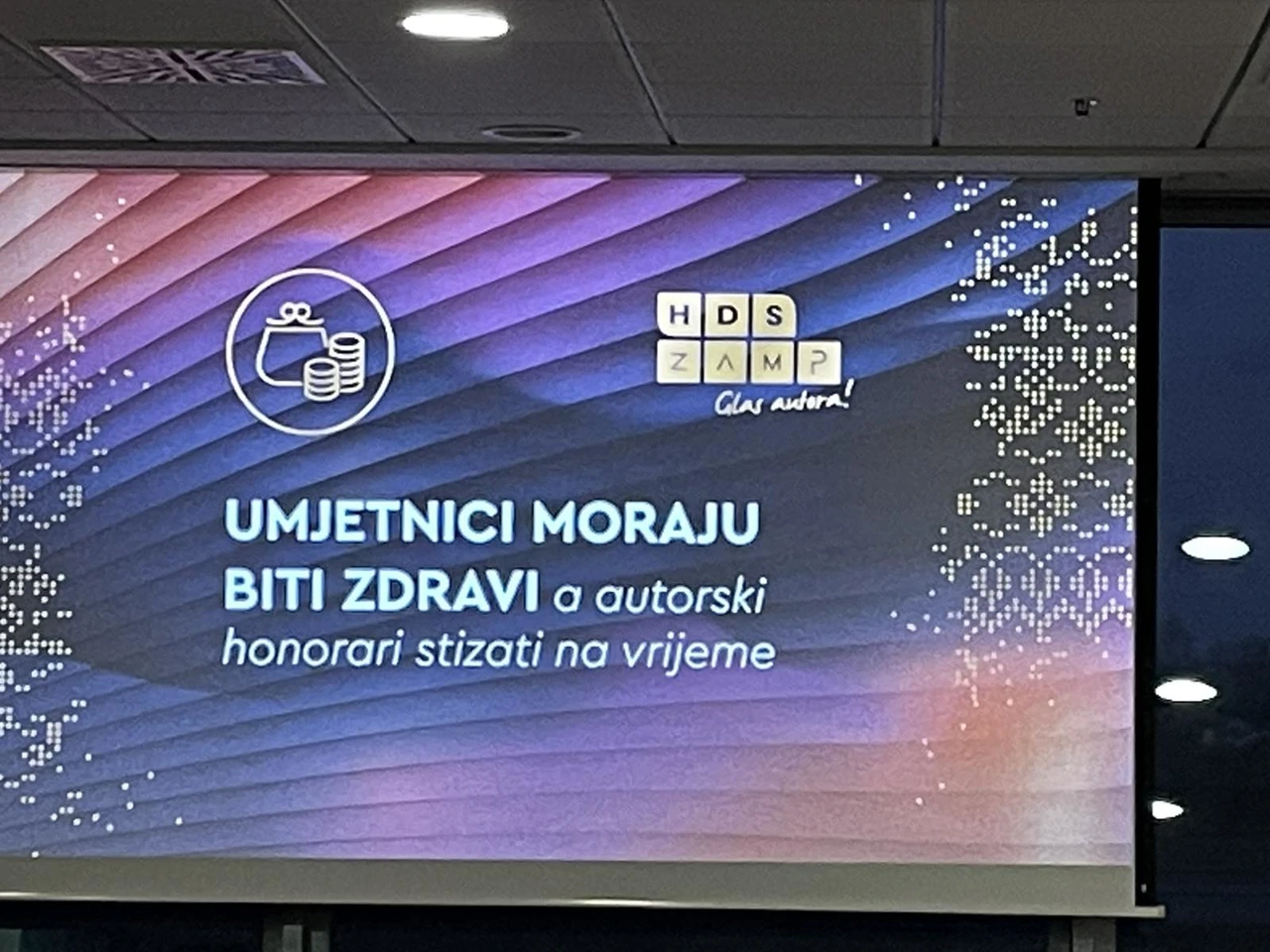 Predavanje "HDS ZAMP: Kako je autorsko pravo spasilo stvar u godinama pandemije"