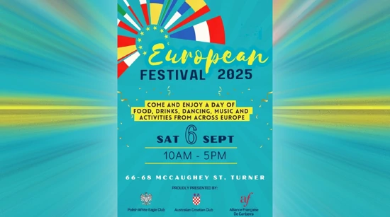 Euro Festival 2025, plakat (kolaž)