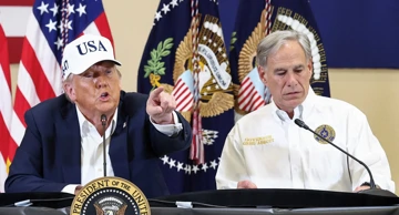 Donald Trump i Greg Abbott