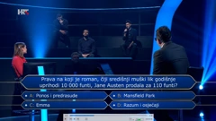 Kristina Kajinić, Foto: Tko želi biti milijunaš?/HRT