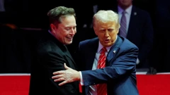 Elona Musk i Donald Trump