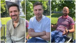 Daniel Križ, Andrej Rašljanin, Robert Jelečević