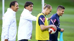 Ladić i Dalić uz Vidu i Kramarića na treningu