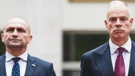 Defense Ministers Ivan Anušić and Krištóf Salaj-Bobrovnicki 