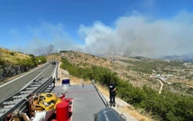 Požar u Segetu Gornjem, Foto: Hrvatska vatrogasna zajednica /HRT