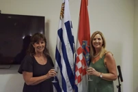 Claudia Garrido i/y Milka Krsul, Foto: El Hogar Croata de Montevideo/ Hrvatski dom u Montevideu //