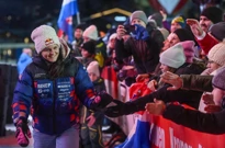 Zrinka Ljutić u Flachauu na izvlačenju startnih brojeva, Foto: Igor Šoban/PIXSELL