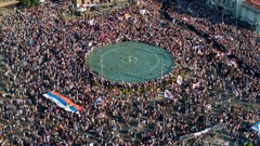 Prosvjed u Beogradu, Foto: Djordje Kojadinovic /Reuters