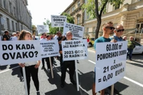 Prosvjed u organizaciji Općine Primošten, Foto: Robert Anić/Pixsell