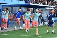 Zagrijavanje igrača Dinama uoči susreta s Varaždinom, Foto: Vjeran Zganec Rogulja /PIXSELL