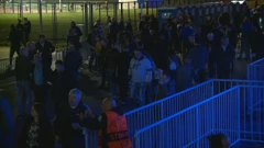 Navijači uoči ogleda Dinama i Milana, Foto: HTV/HRT