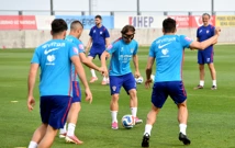 Trening hrvatske nogometne reprezentacije u Rijeci, Foto: Damir Skomrlj/CROPIX