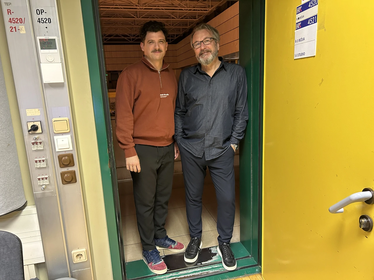 Matej Nakić(BluVinil) i Robert Urlić