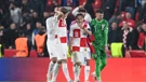 Hrvatski nogometaši nakon utakmice u Pragu