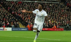 Vinicius Junior slavi svoj drugi gol na Anfieldu, Foto: Phil Noble/ REUTERS