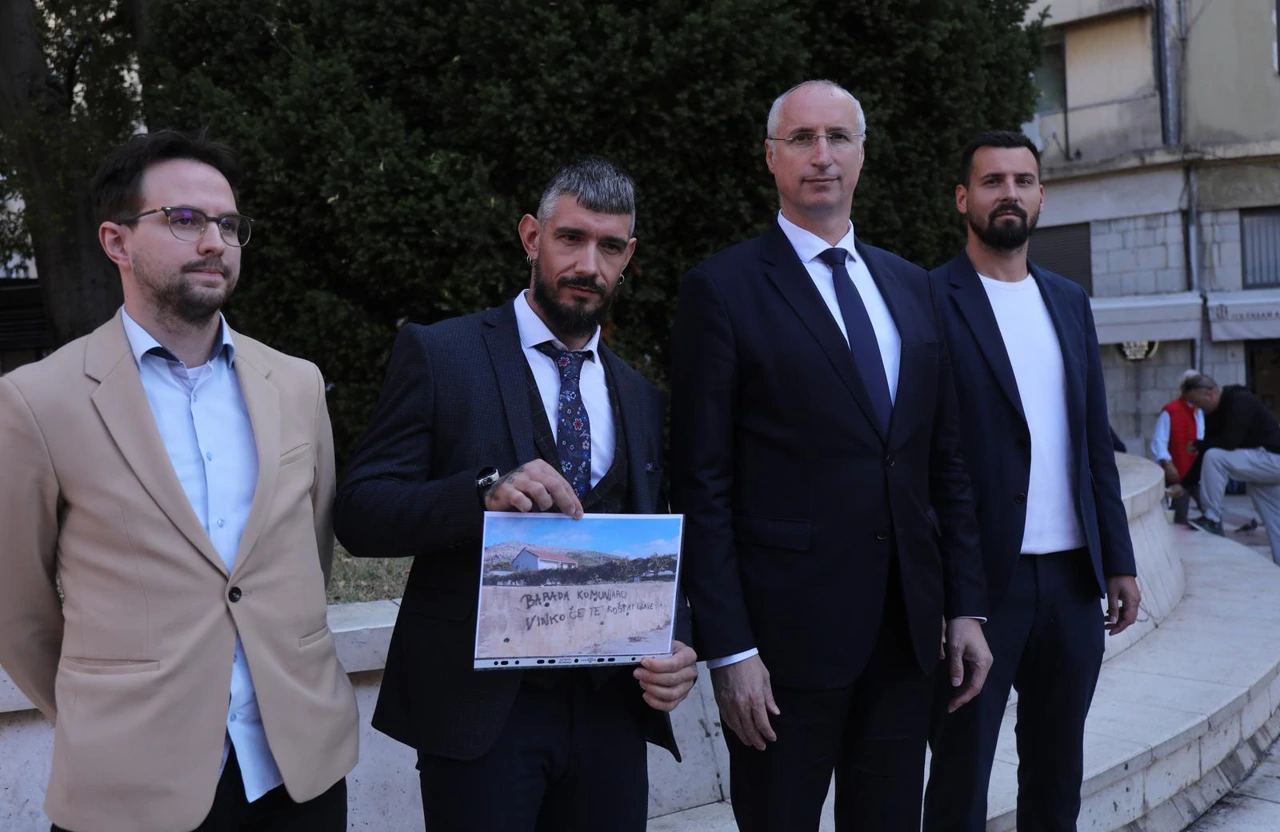 Luka Jadrić, Ante Barada, Ivica Puljak i Bojan Ivošević